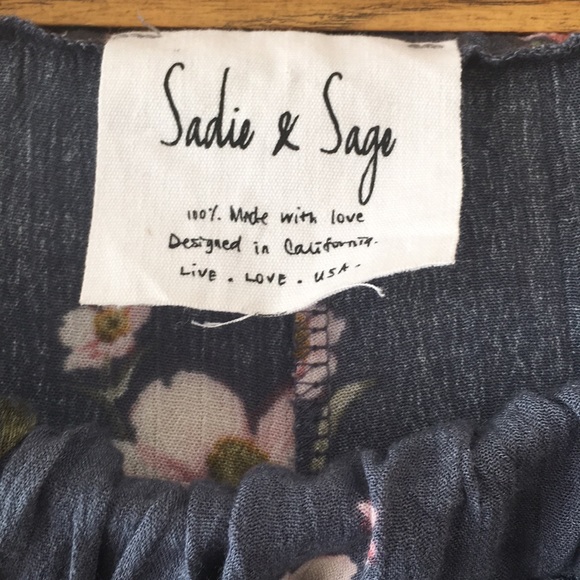 Sugarloaf Elastic White Linen Pants- Sadie & Sage